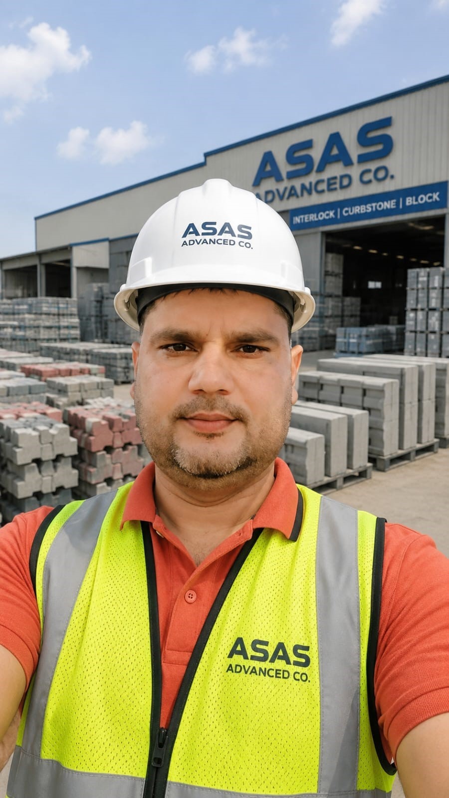 ASAS Advanced Co concrete block production factory in Saudi Arabia
