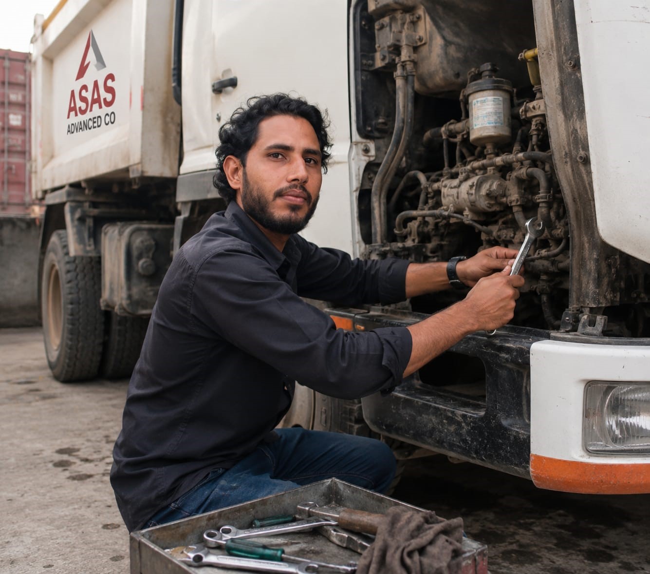ASAS Advanced Co concrete block production factory in Saudi Arabia