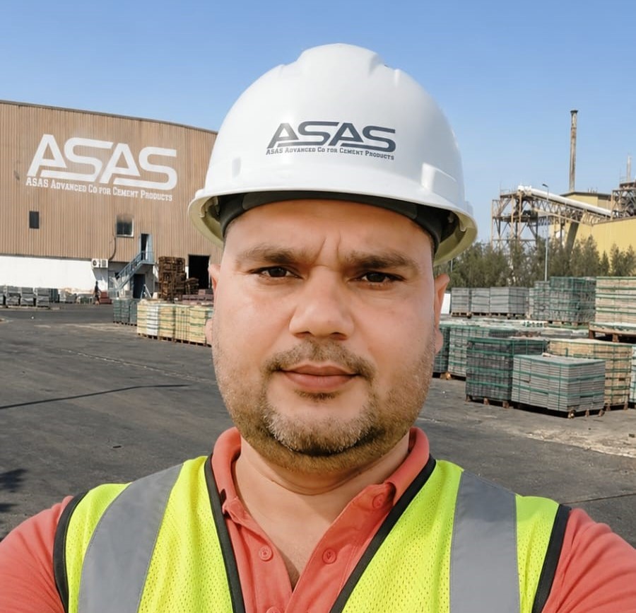 ASAS Advanced Co concrete block production factory in Saudi Arabia