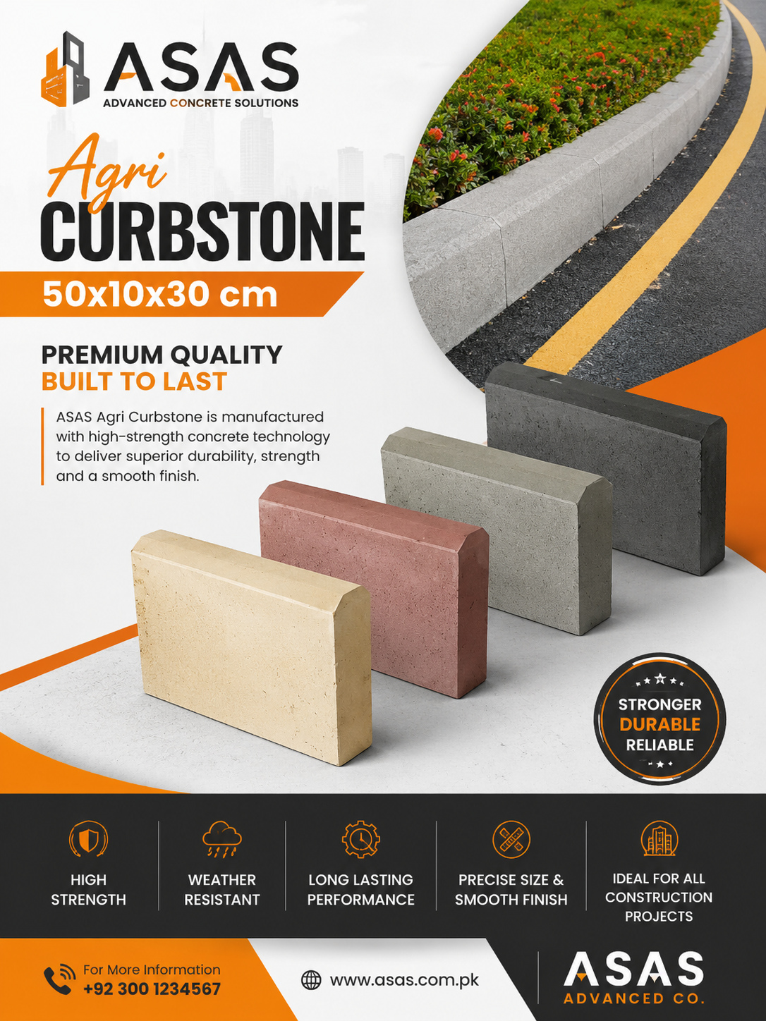 ASAS Advanced Co concrete block production factory in Saudi Arabia