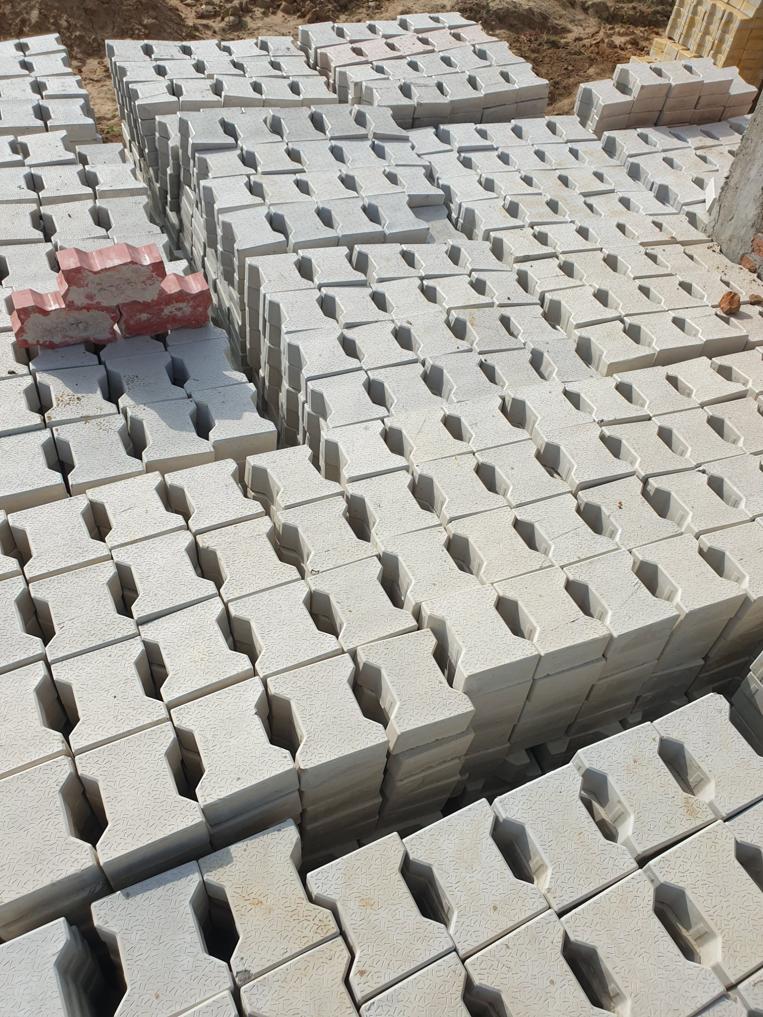 ASAS Advanced Co concrete block production factory in Saudi Arabia