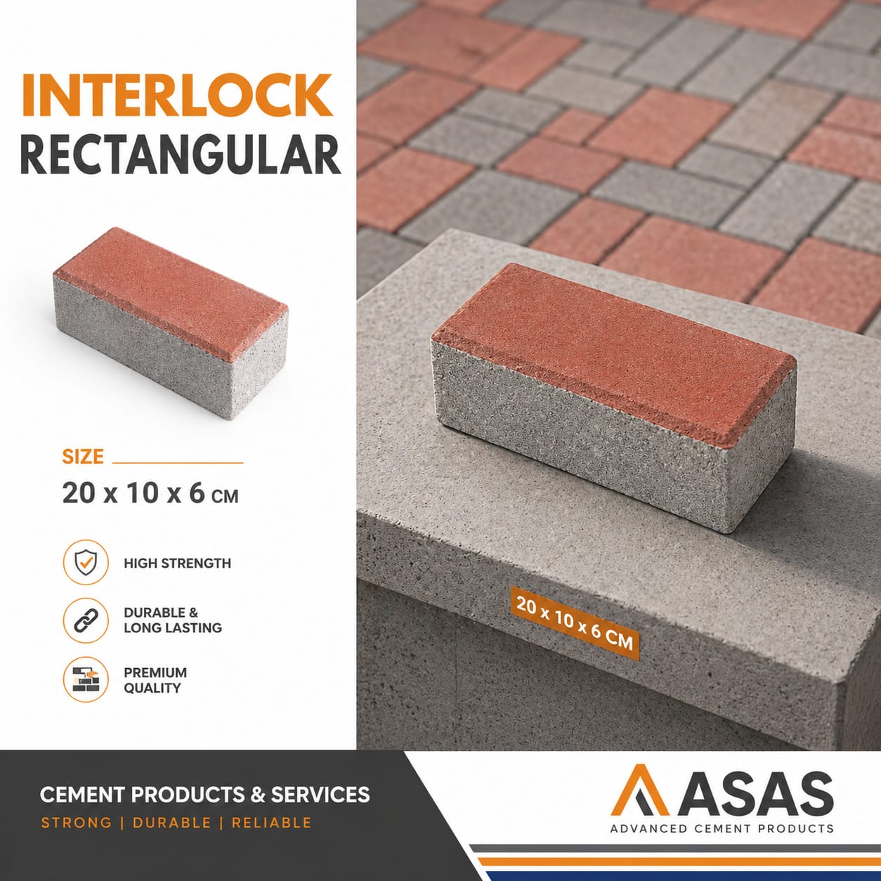 ASAS Advanced Co concrete block production factory in Saudi Arabia