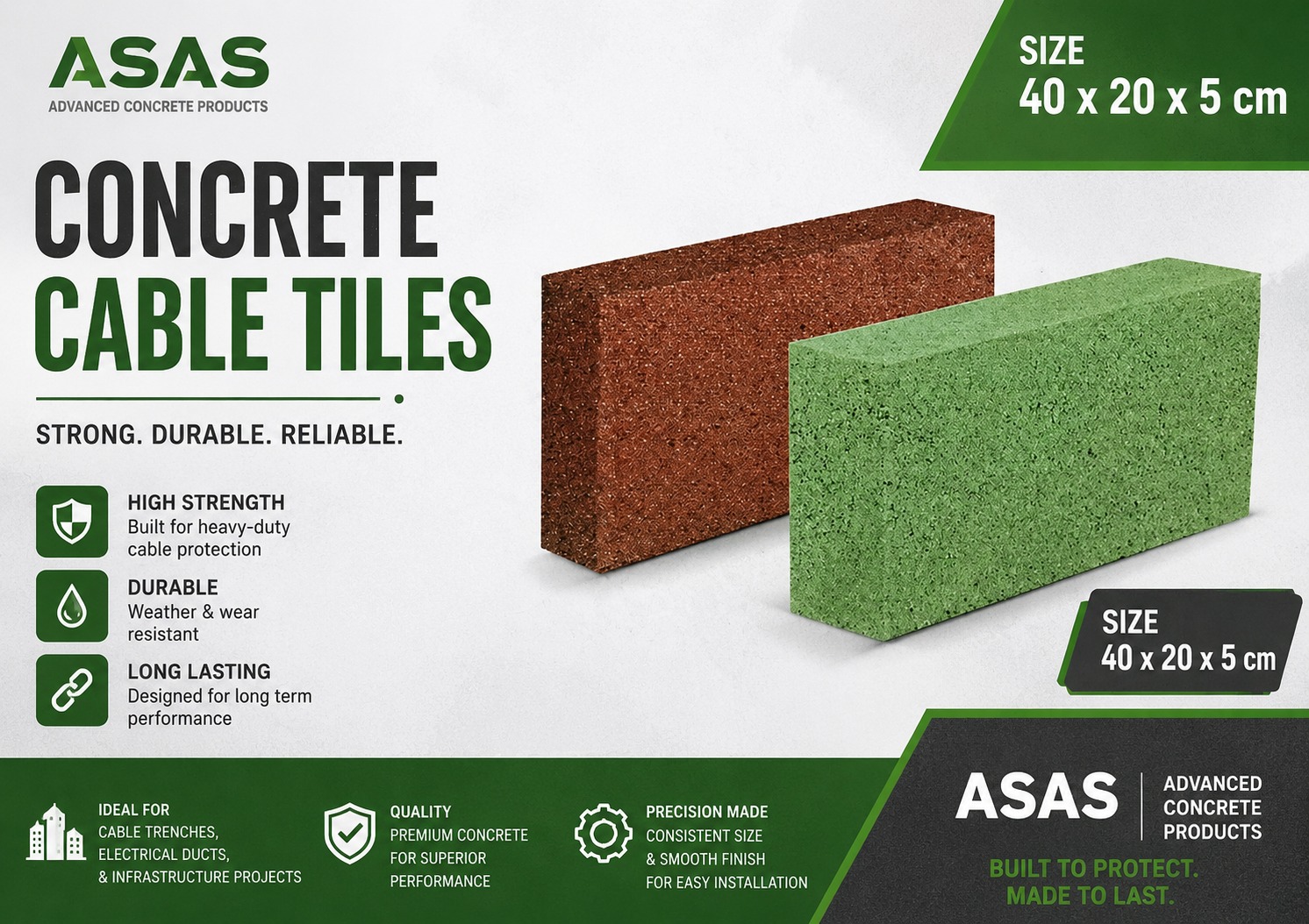 ASAS Advanced Co concrete block production factory in Saudi Arabia